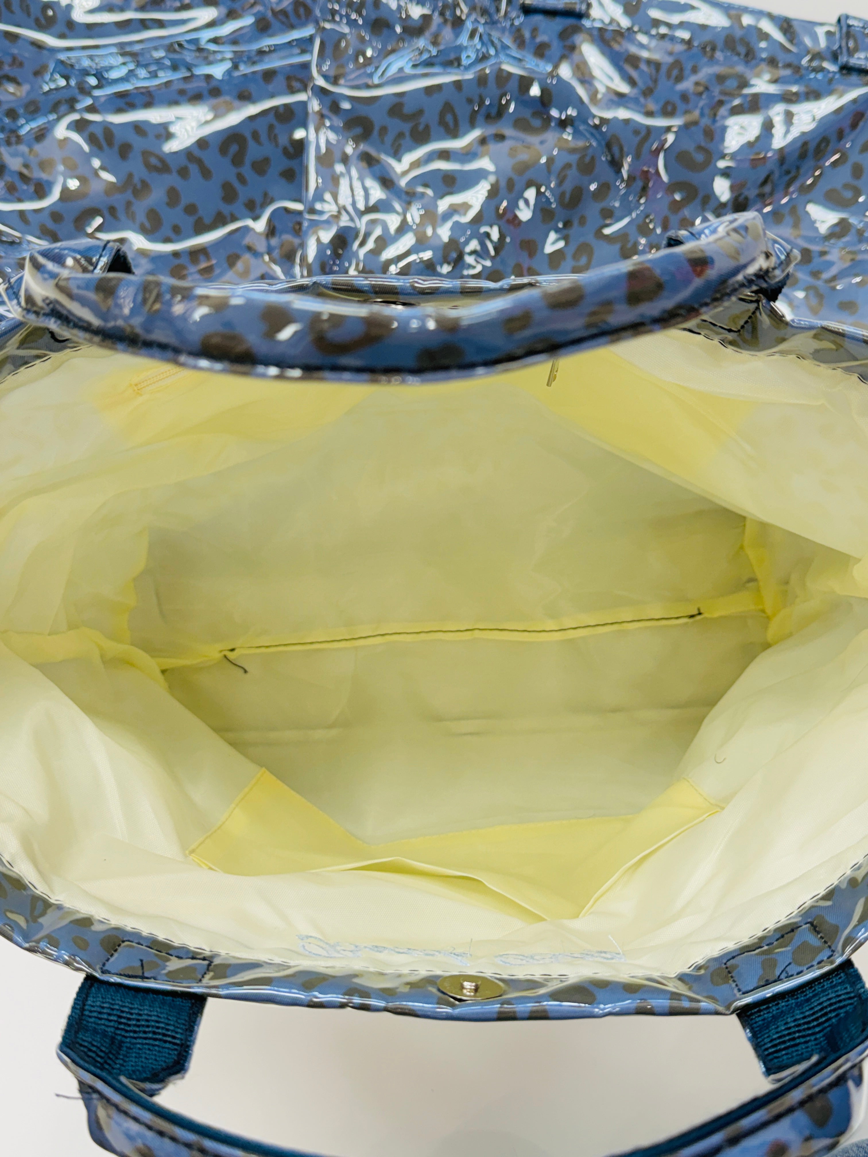 CLEAR COATED TOTE BAG