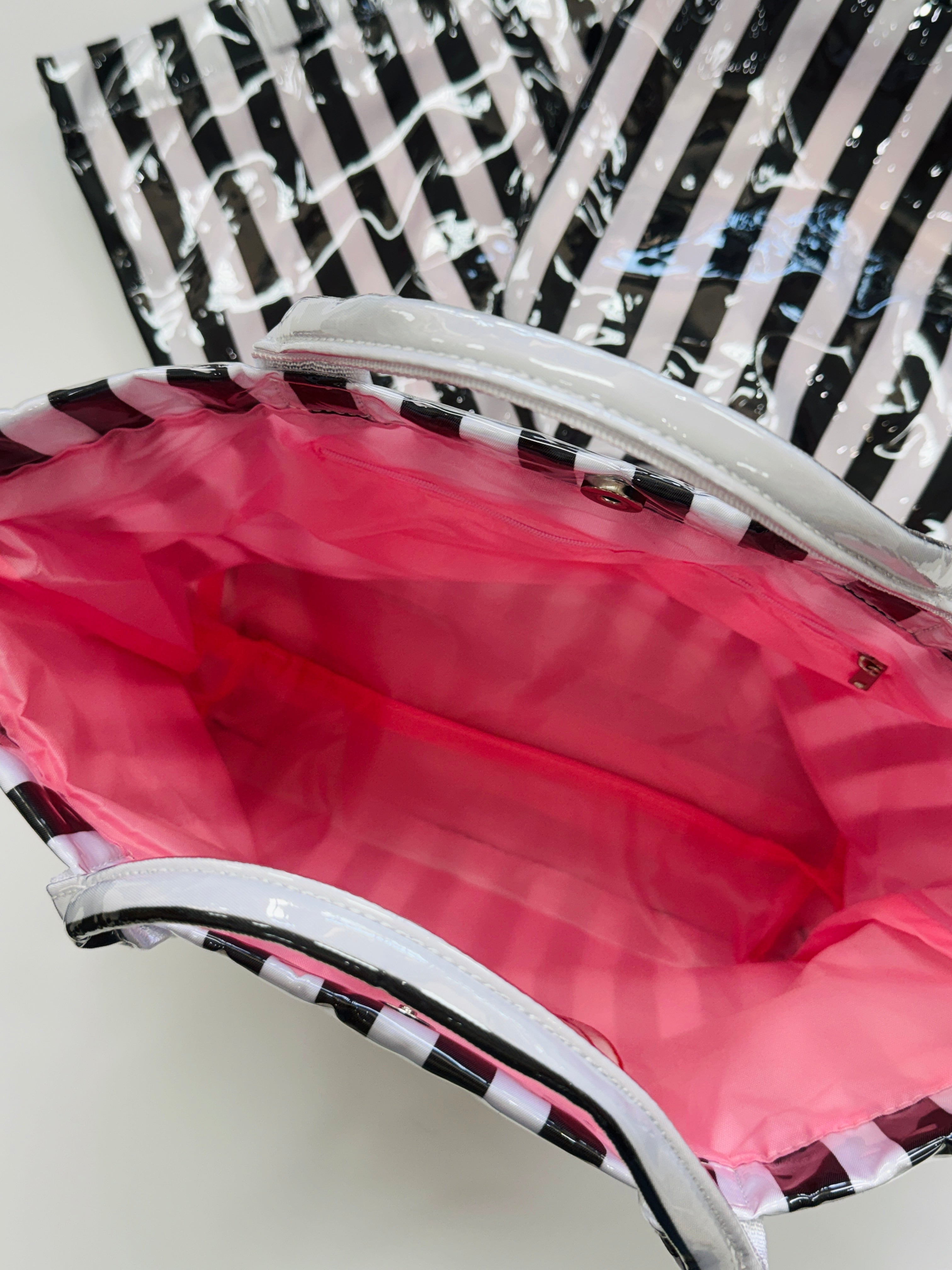CLEAR COATED TOTE BAG