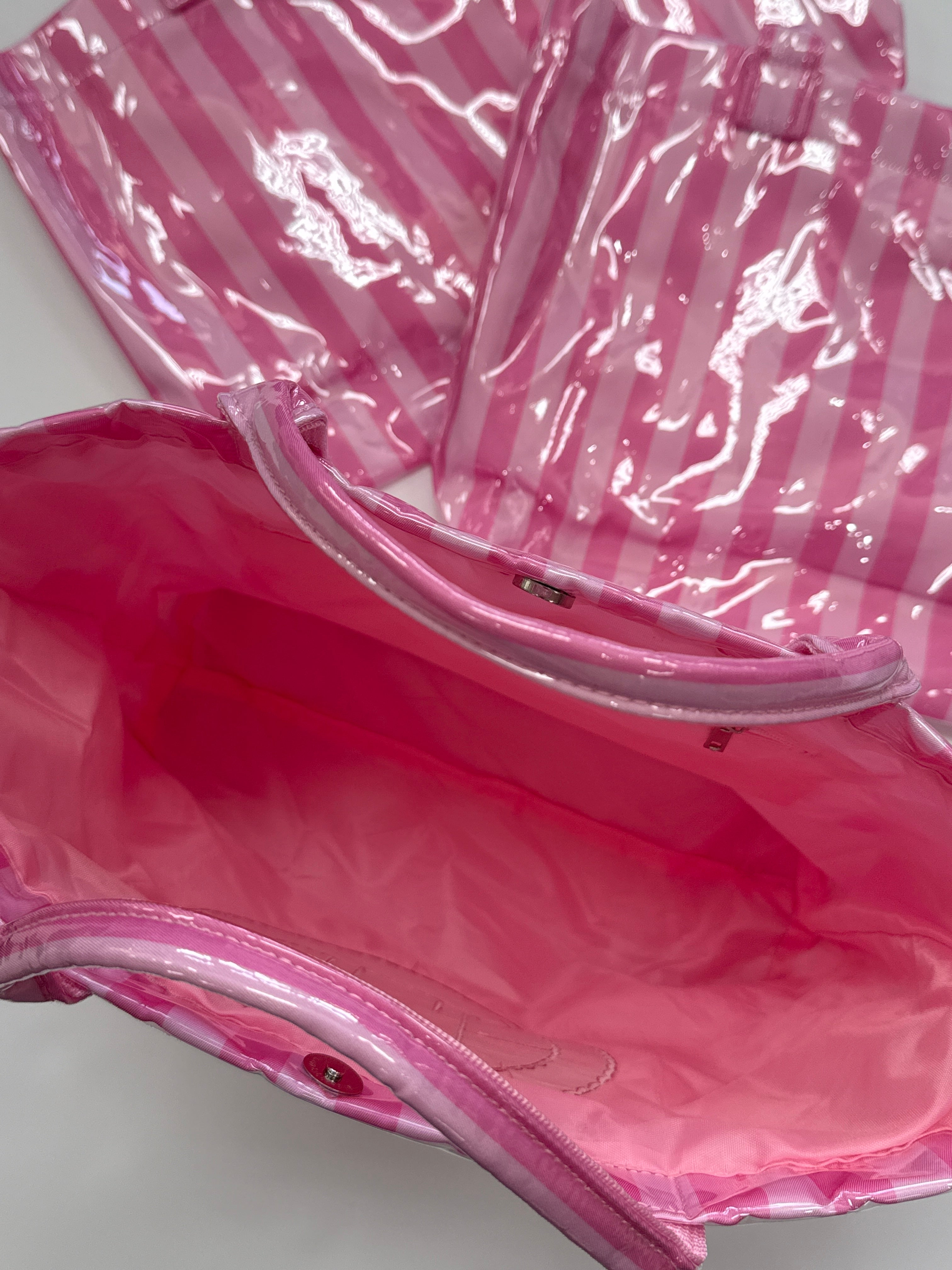 CLEAR COATED TOTE BAG