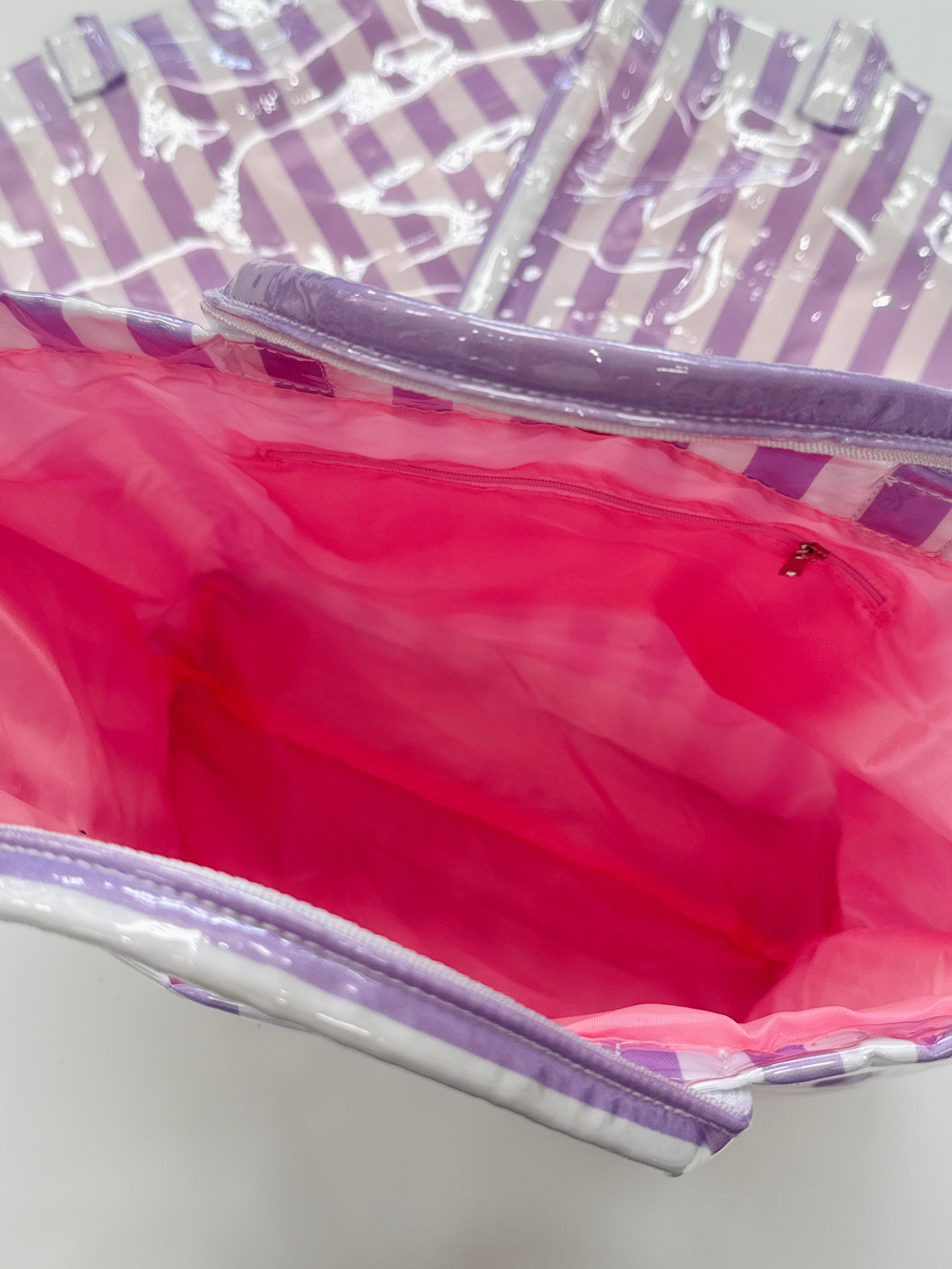 CLEAR COATED TOTE BAG