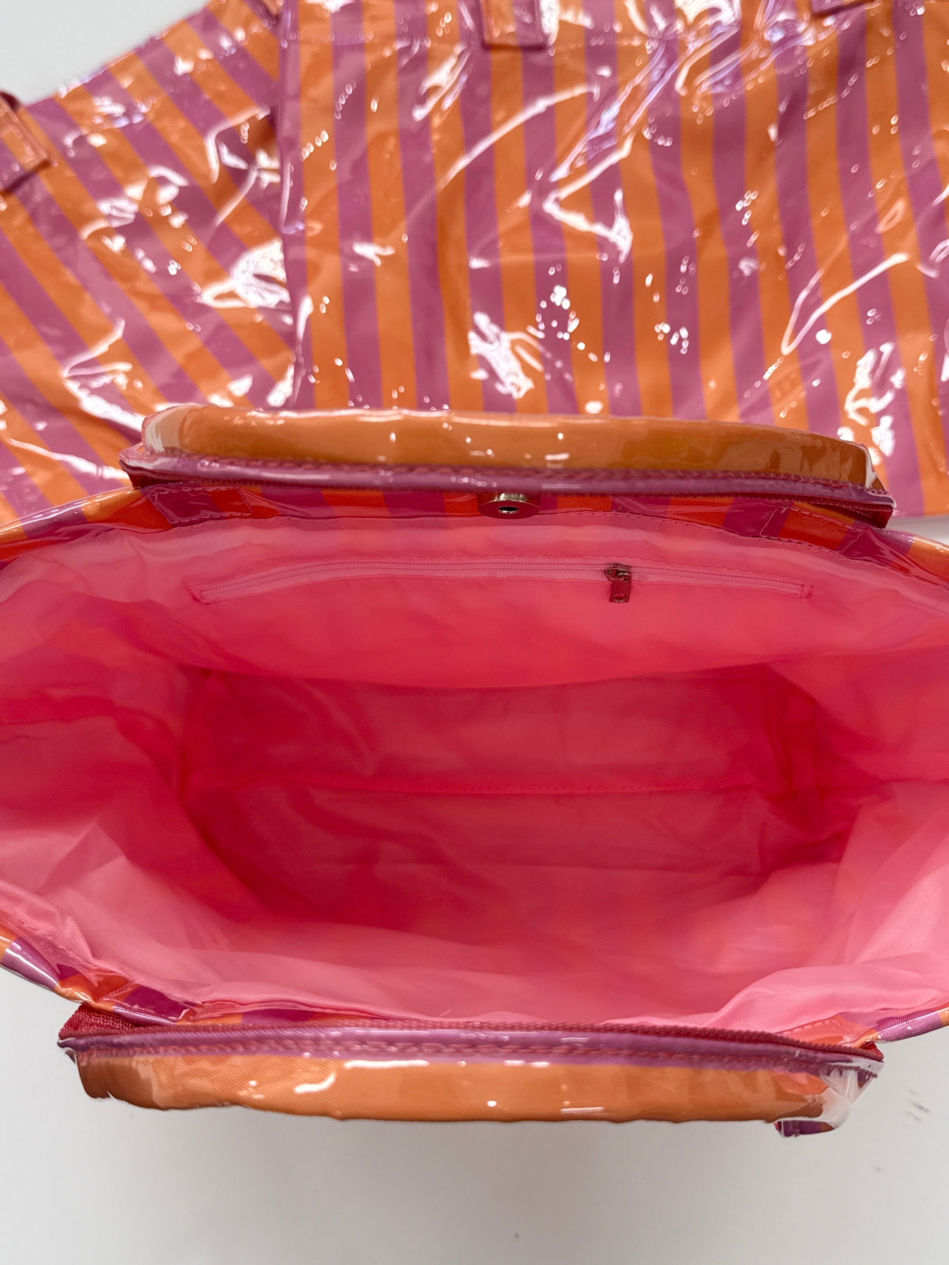 CLEAR COATED TOTE BAG