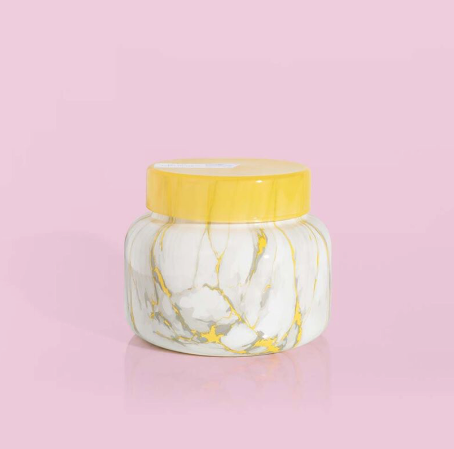 PINEAPPLE FLOWER | MODERN MARBLE SIGNATURE JAR