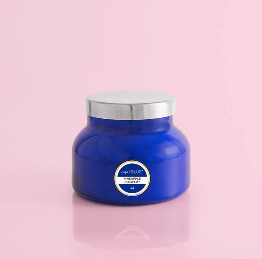 PINEAPPLE FLOWER | BLUE SIGNATURE JAR