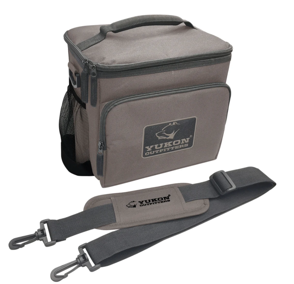 LUNCH BOX COOLER GRY/BLK