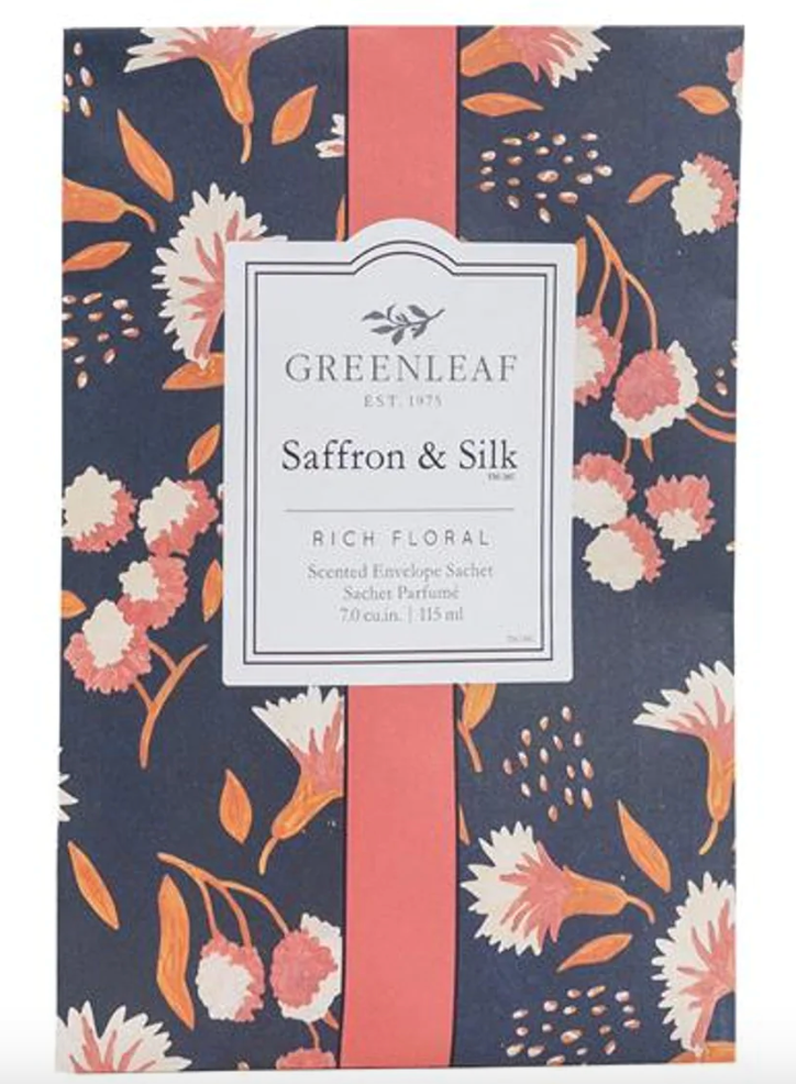 SAFFRON & SILK LARGE SACHET