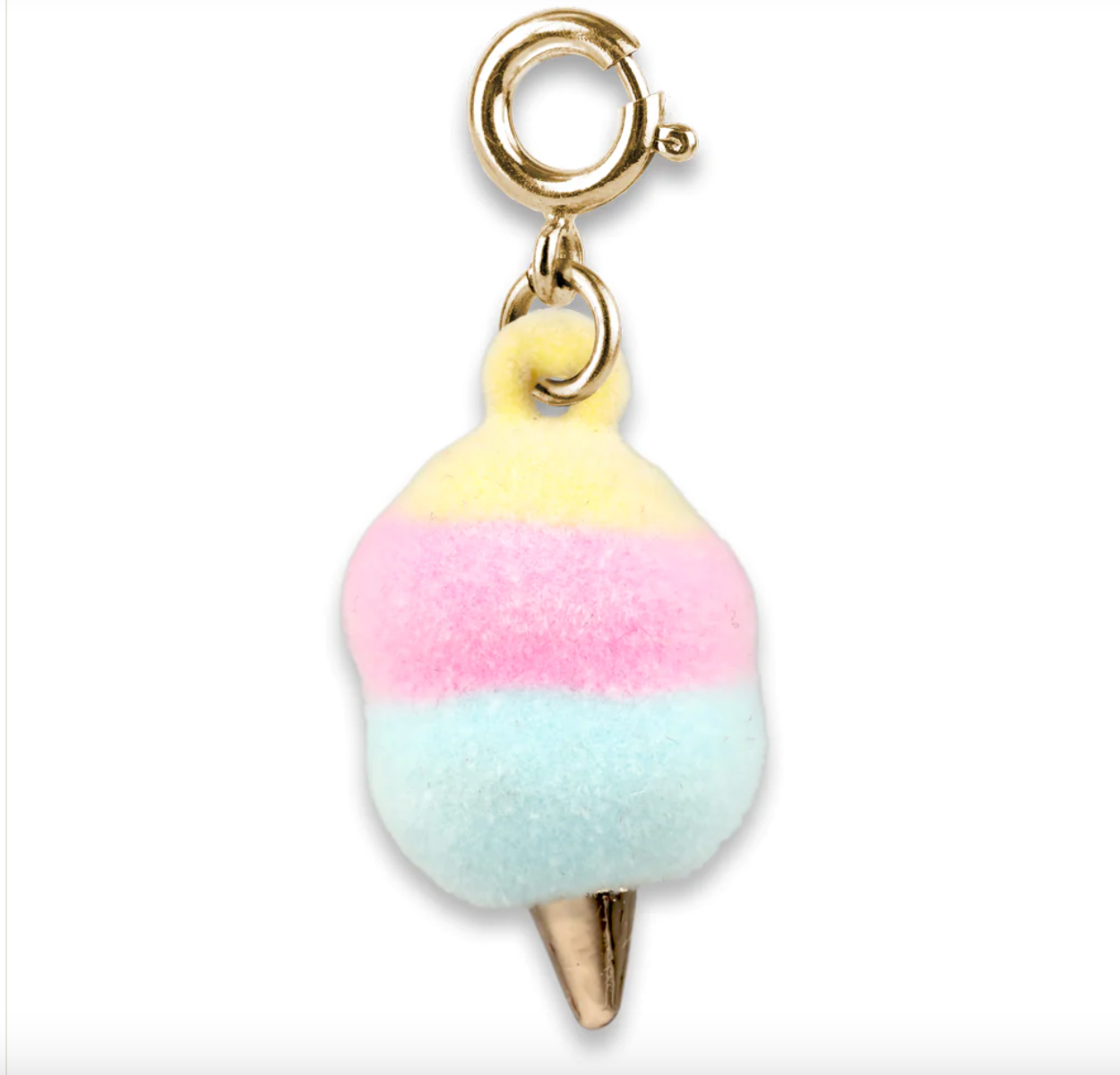 GOLD COTTON CANDY CHARM
