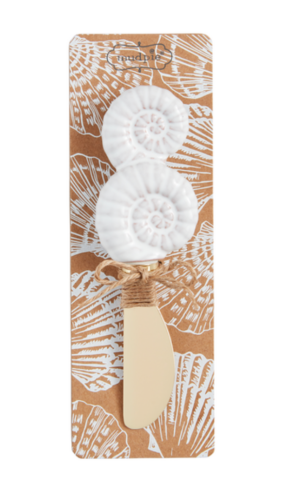 NAUTILUS SHELL BRASS SPREADER
