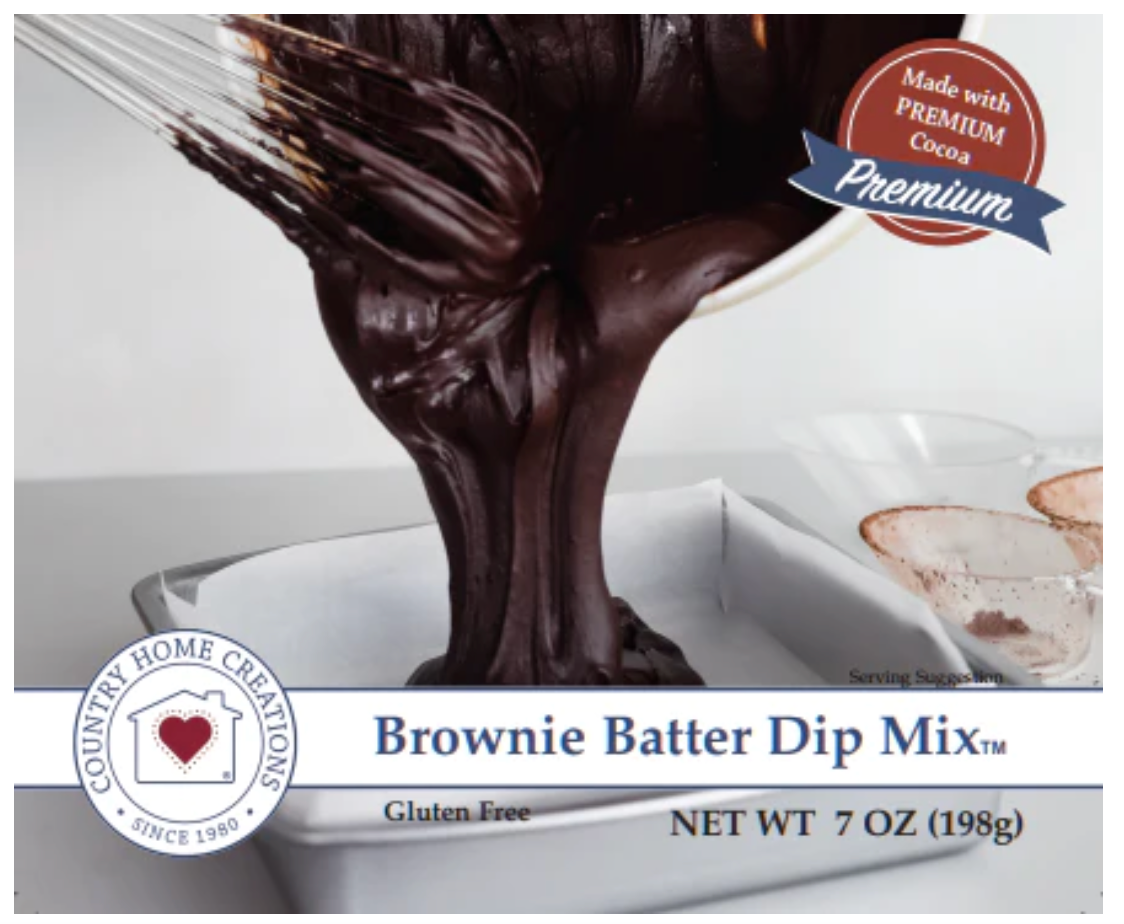 BROWNIE BATTER DIP MIX