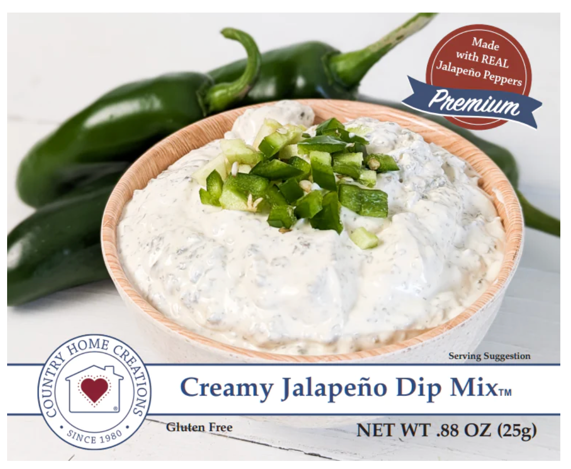 CREAMY JALAPENO DIP MIX