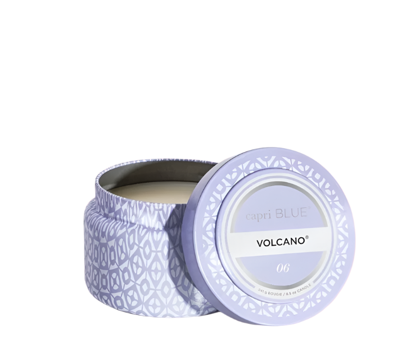 VOLCANO | LAVENDER PRINTED TRAVEL TIN
