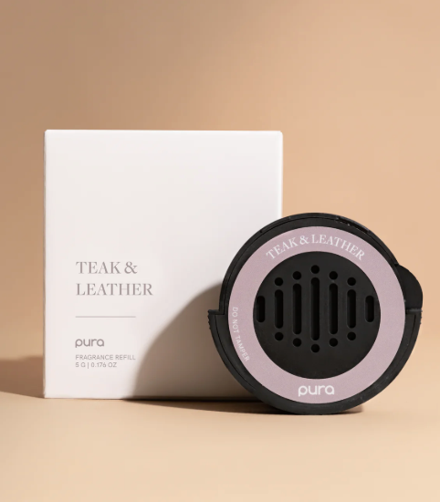 TEAK & LEATHER PURA CAR REFILL