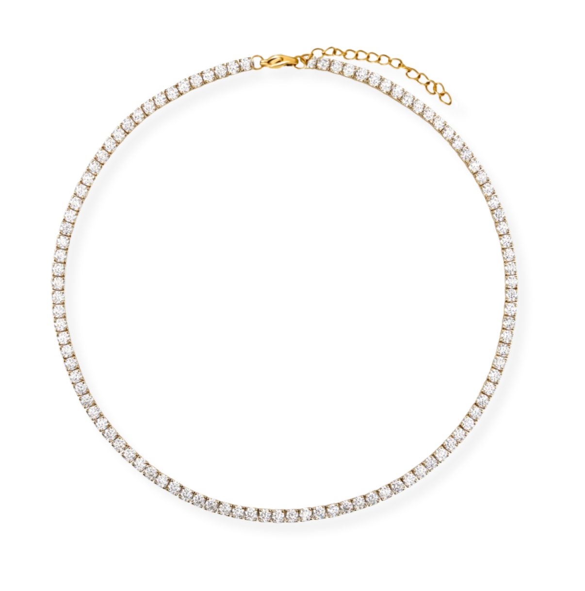 EZRA TENNIS CHAIN NECKLACE