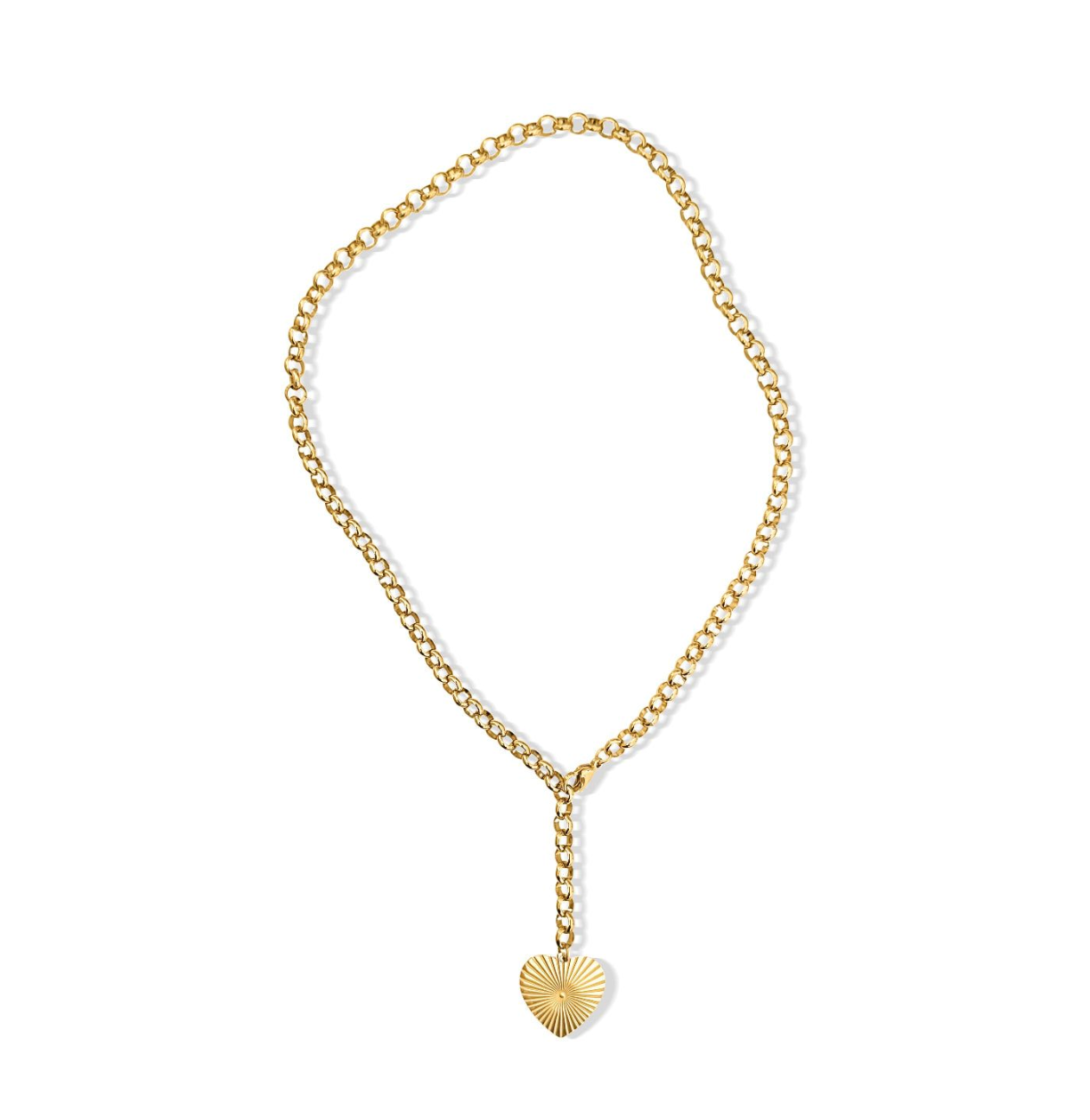 SHILOH HEART LARIAT NECKLACE