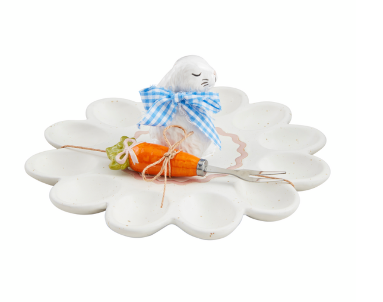 BUNNY DEVILED EGG PLATTER SET