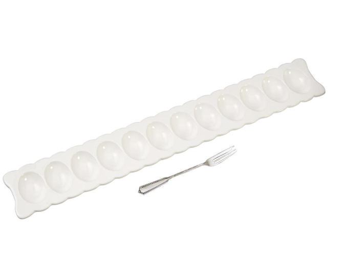 DEVILED EGG LONG TRAY SET