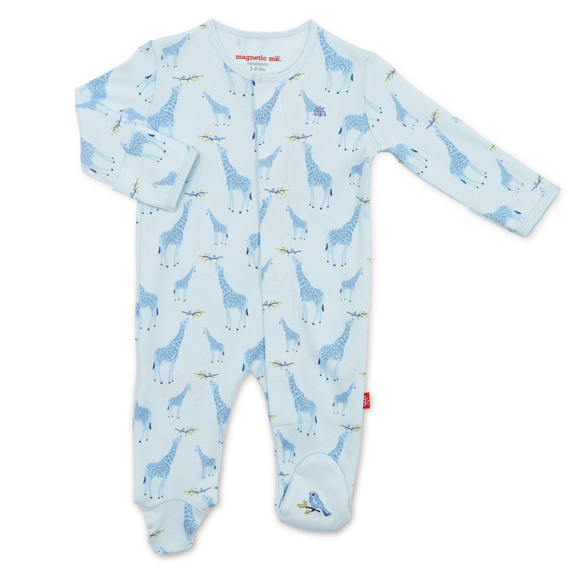 BLUE JOLIE GIRAFFE FOOTIE