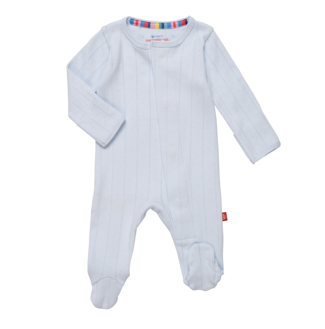 LOVE LINES BLUE POINTELLE FOOTIE