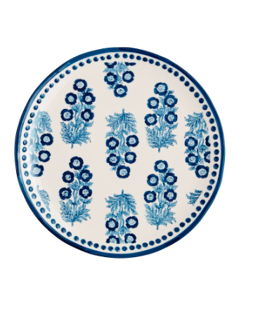 BLOCK PRINTED PLATTER