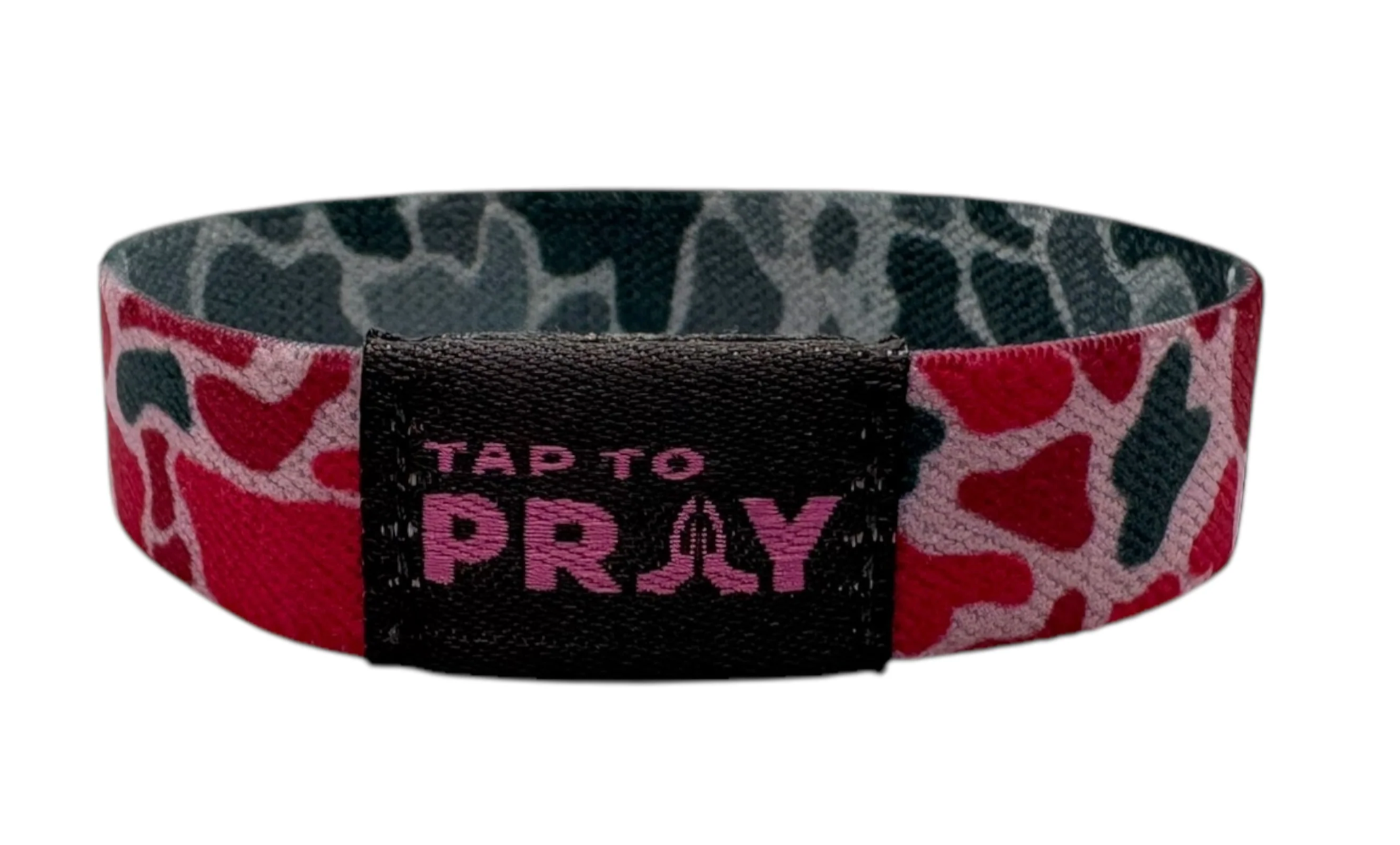 RIVER ROCK CAMO BRACELET PINK & ASH