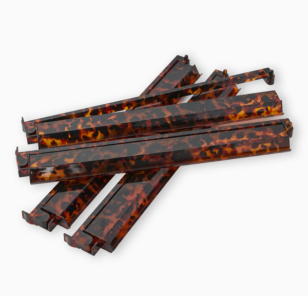 TORTOISE SHELL RACK & PUSHERS