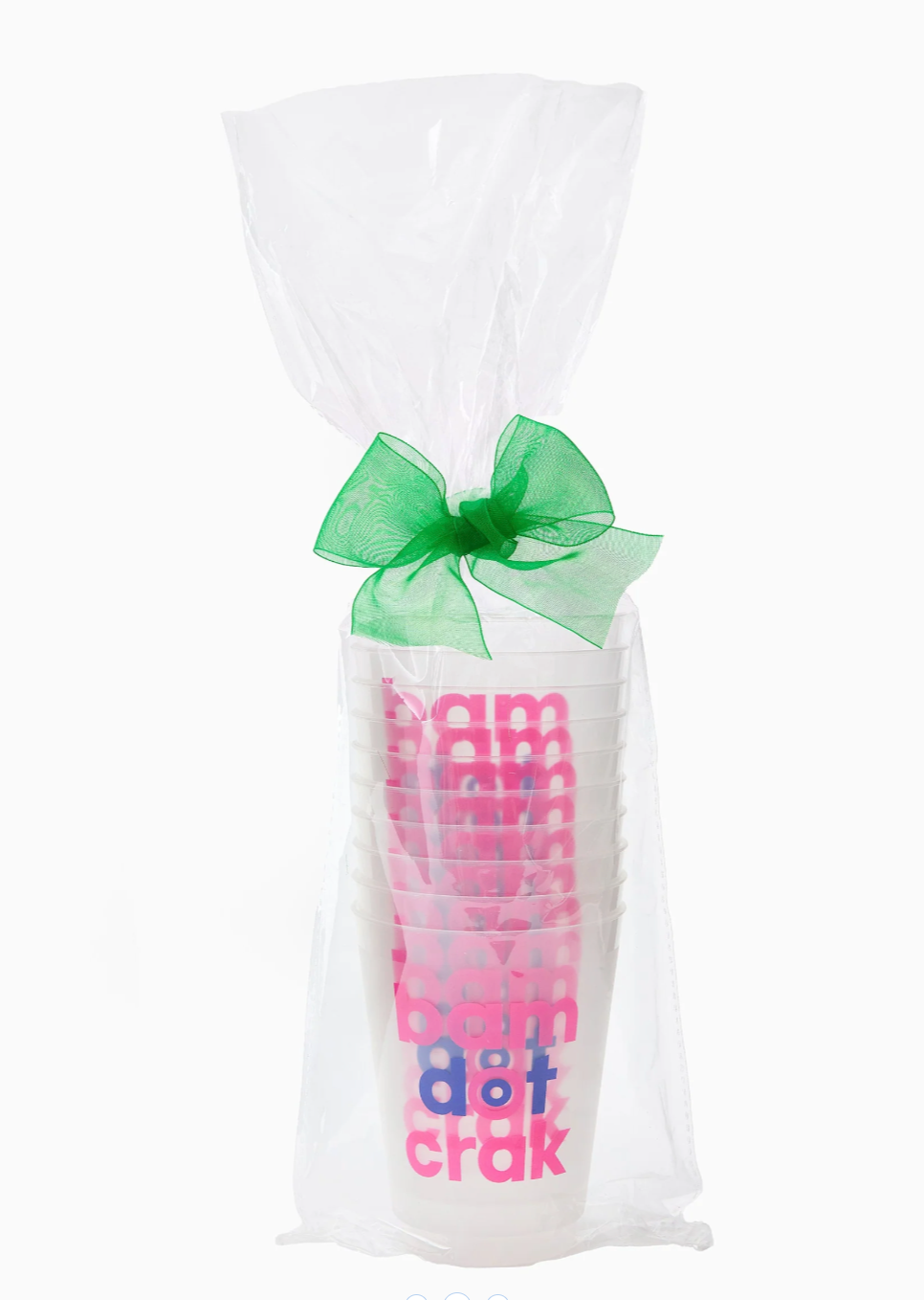 BAM DOT CRAK FROSTED CUPS
