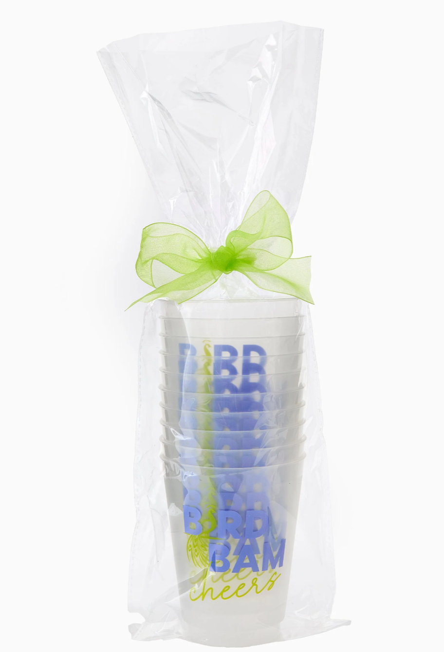 BIRD BAM CHEERS FROSTED CUPS