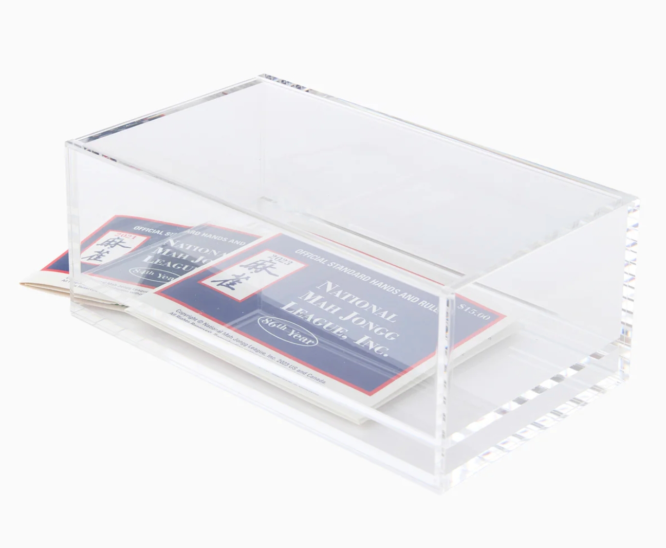 ACRYLIC MAHJONG TILE BOX