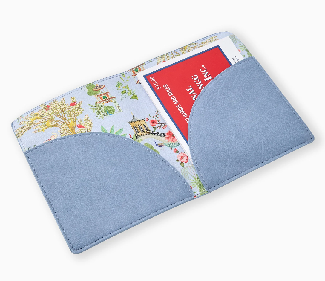 PERIWINKLE CARD FOLIO