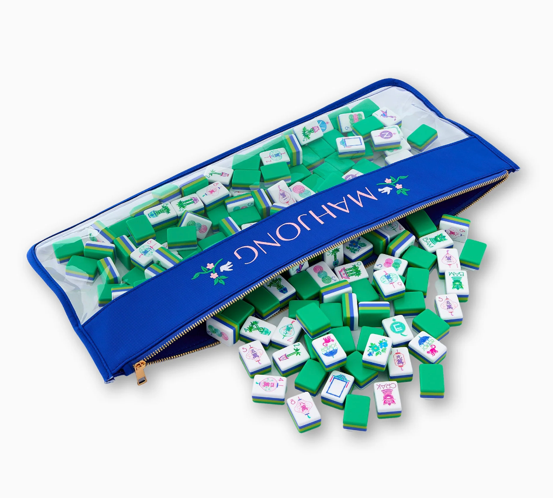 ROYAL FLORAL MAHJONG BAG
