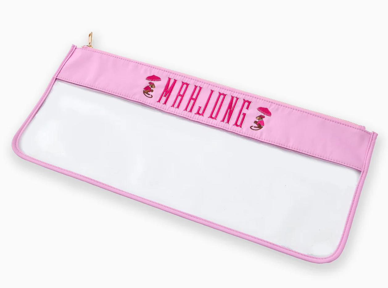 COTTON CANDY MONKEY MAHJONG BAG