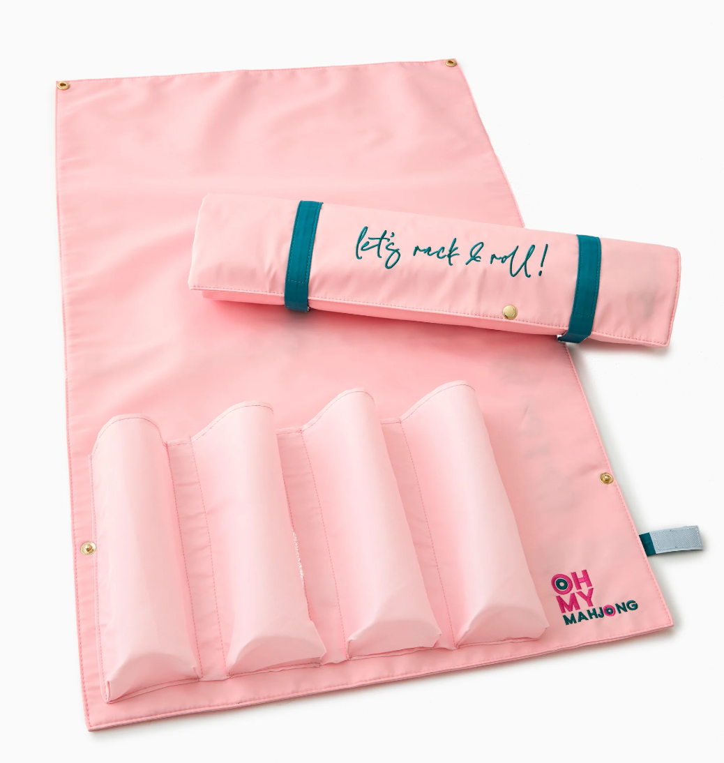 LIGHT PINK RACK & ROLL BAG