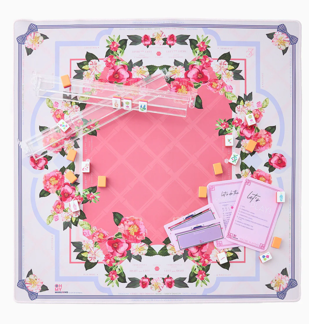 CAMELLIA MAHJONG MAT