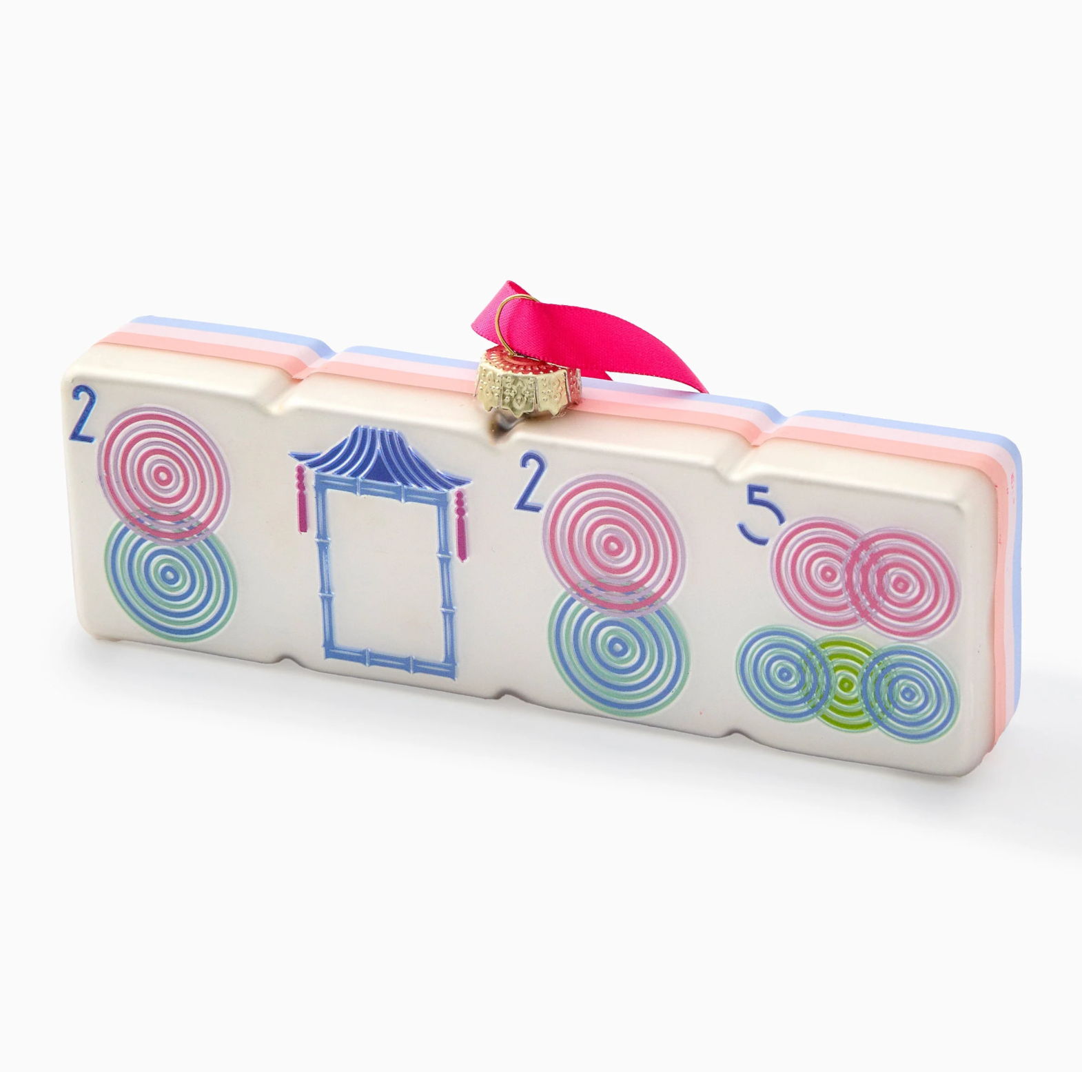 2025 LUMINAIRE MAHJONG ORNAMENT