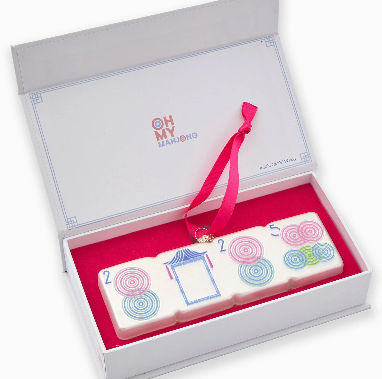 2025 LUMINAIRE MAHJONG ORNAMENT