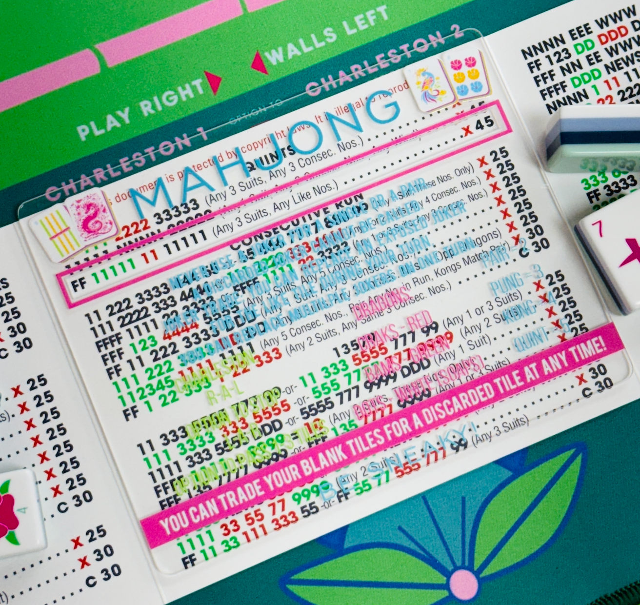 CUSTOM LINE FINDER & RULE CARD
