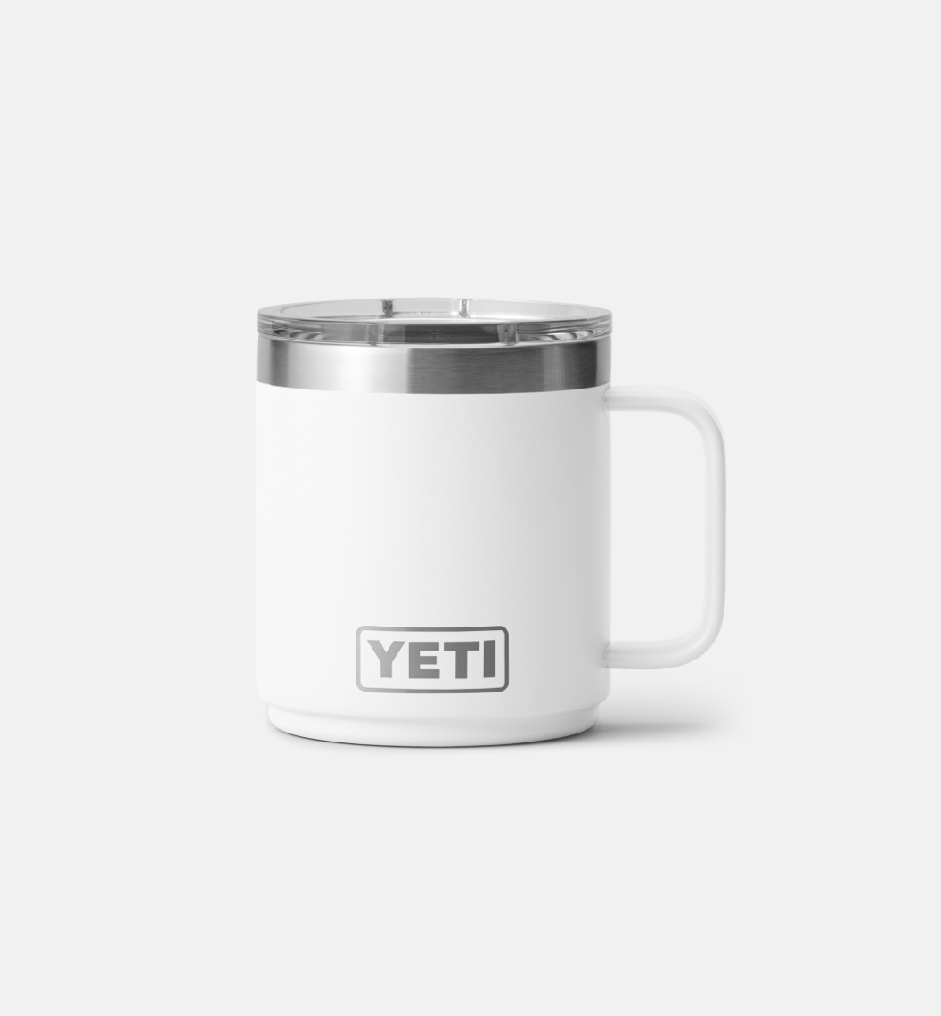 RAMBLER 10OZ MUG WHITE JL