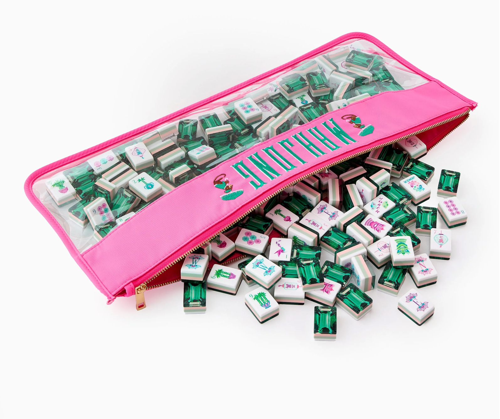 EMERALD MAHJONG TILES