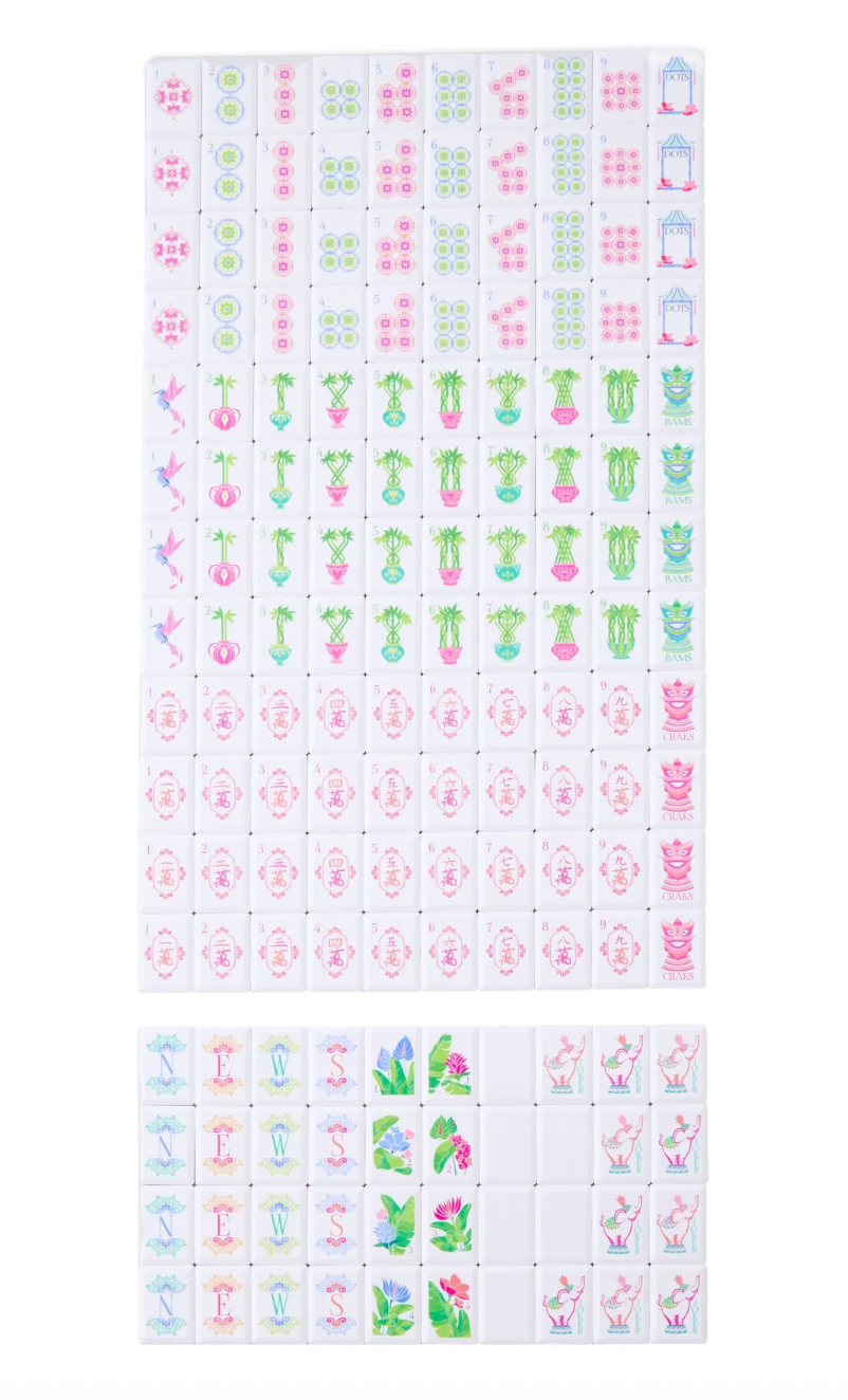 POPPY DEBUTANTE TILE SET