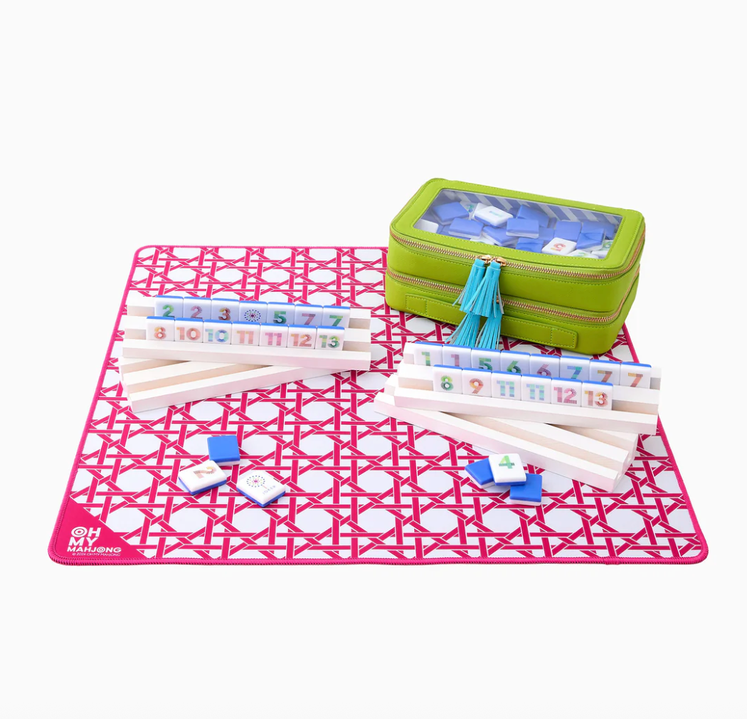MINI PINK CANE MAT