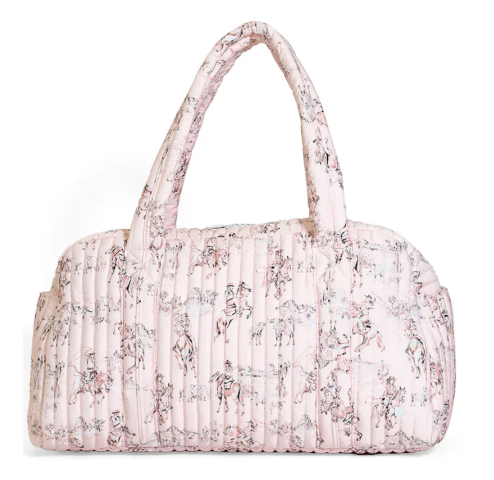 QUILTED GRANDE DUFFLE - COWGIRL