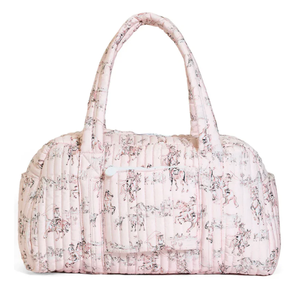 QUILTED GRANDE DUFFLE - COWGIRL
