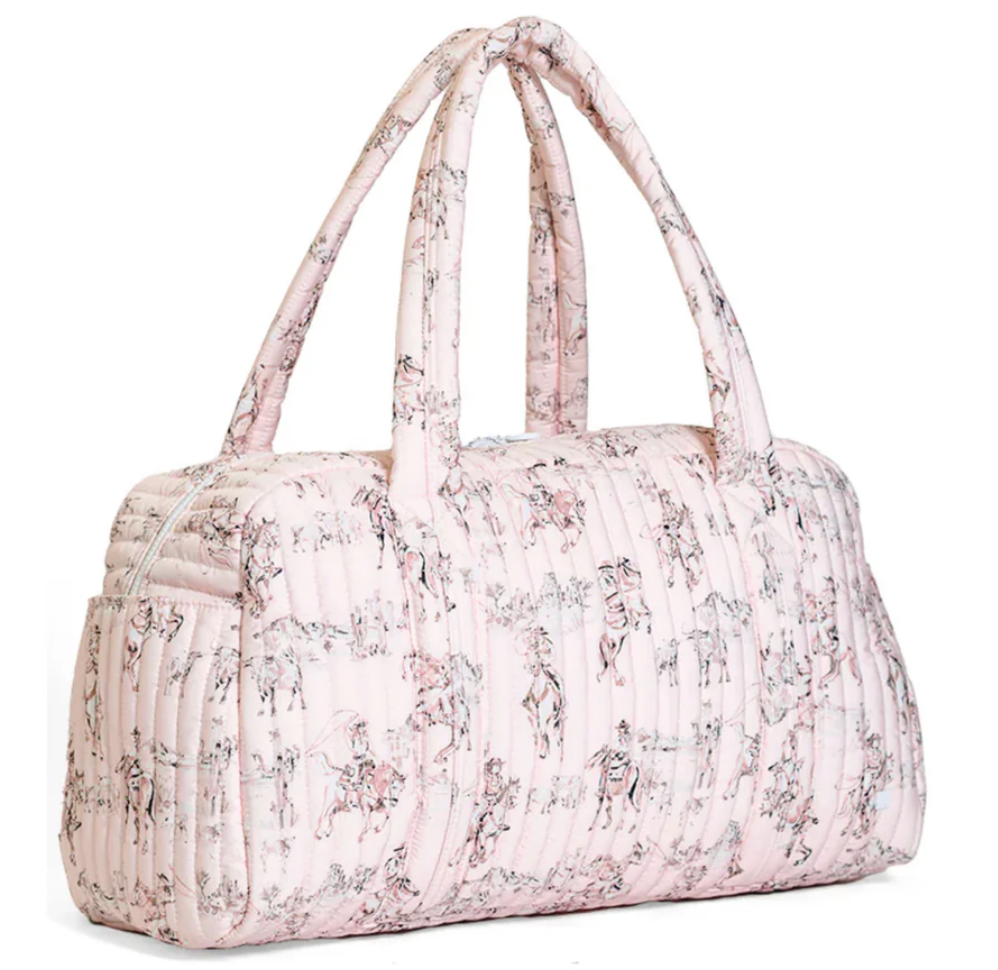 QUILTED GRANDE DUFFLE - COWGIRL