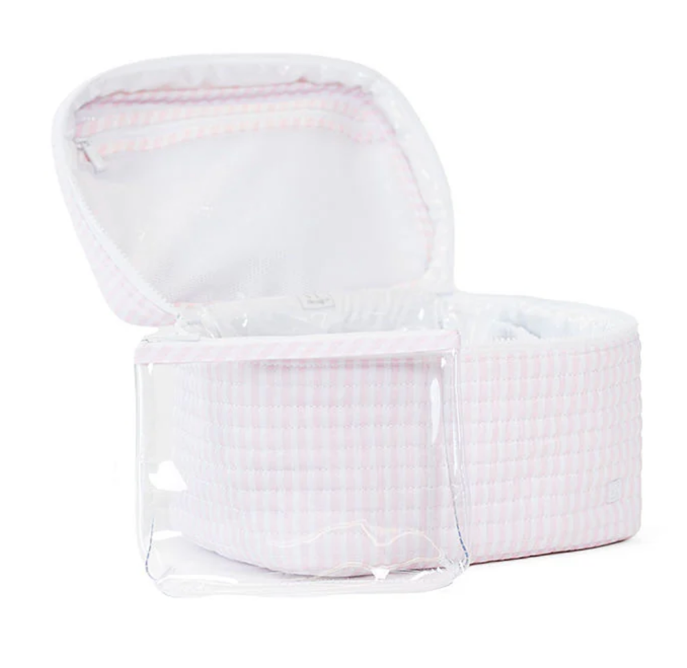 QUILTED TRAIN - PINK PIMLICO