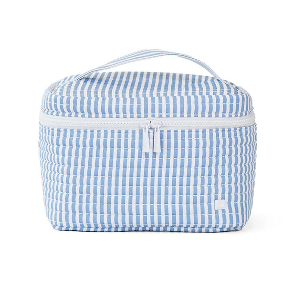 QUILTED TRAIN - CHAMBRAY PIMLICO