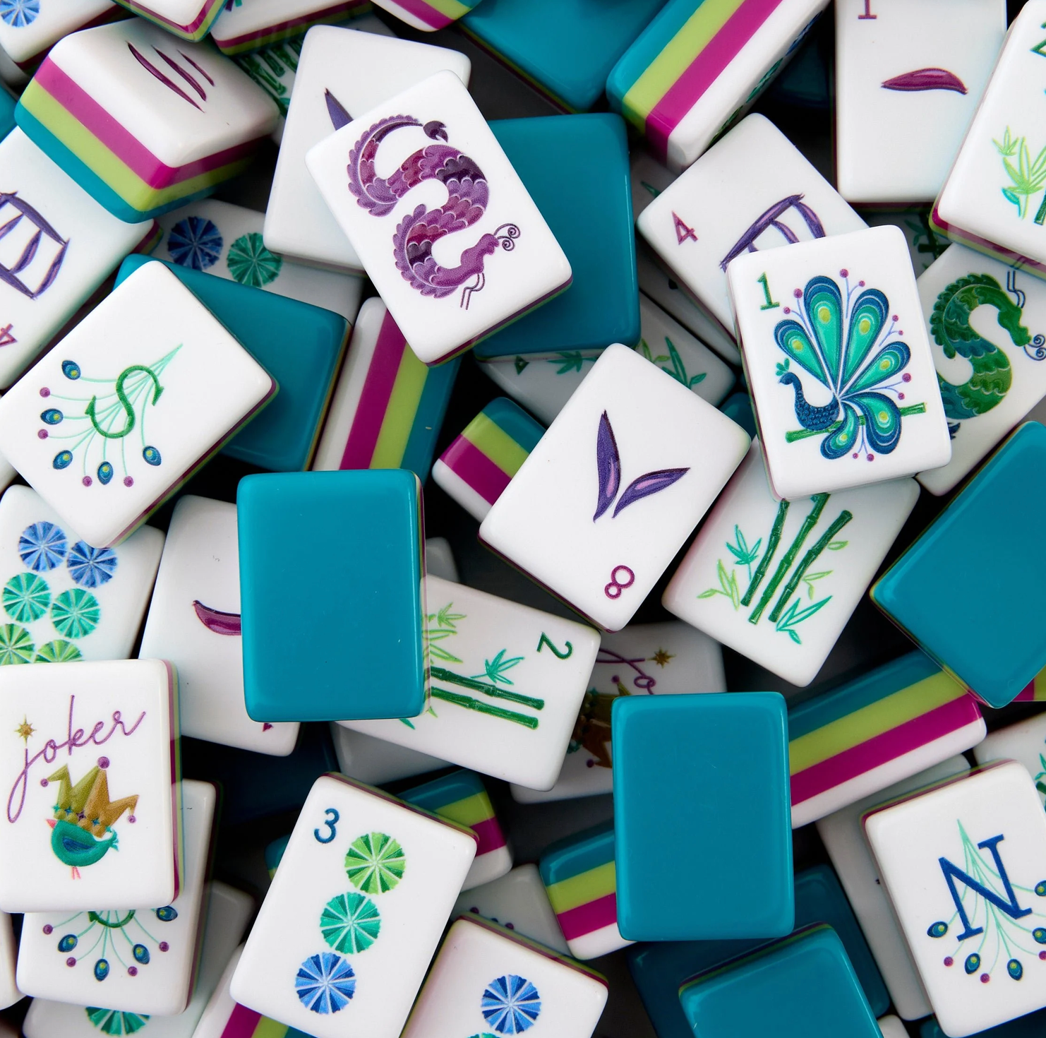 LAGOON MAHJONG TILES
