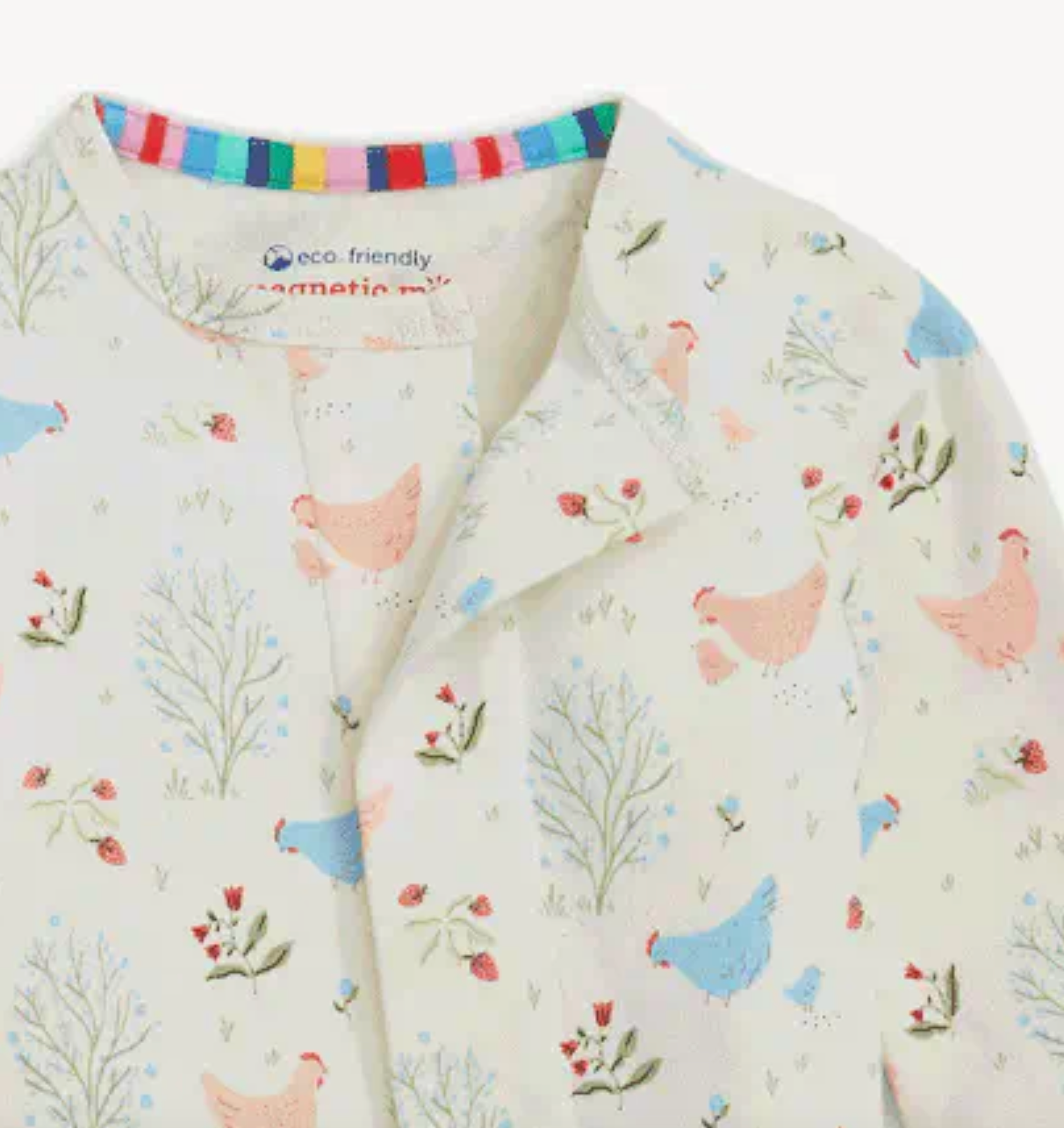 CHICKEN TENDER ORGANIC COTTON FOOTIE