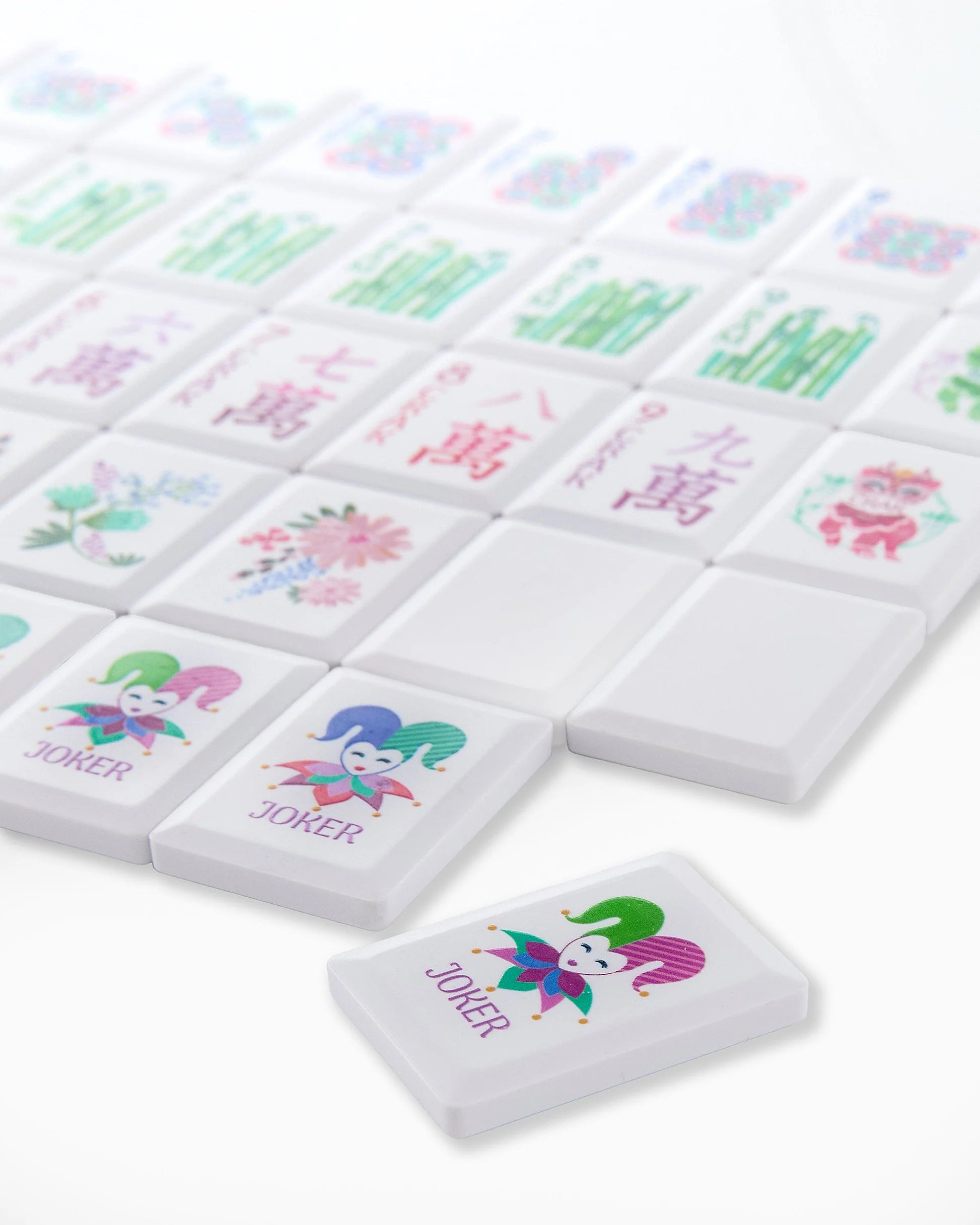 JARDIN DEBUTANTE MAHJONG TILE SET