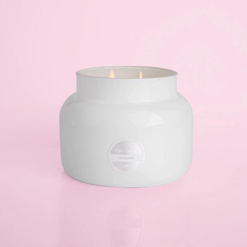 VOLCANO | JUMBO WHITE SIGNATURE JAR